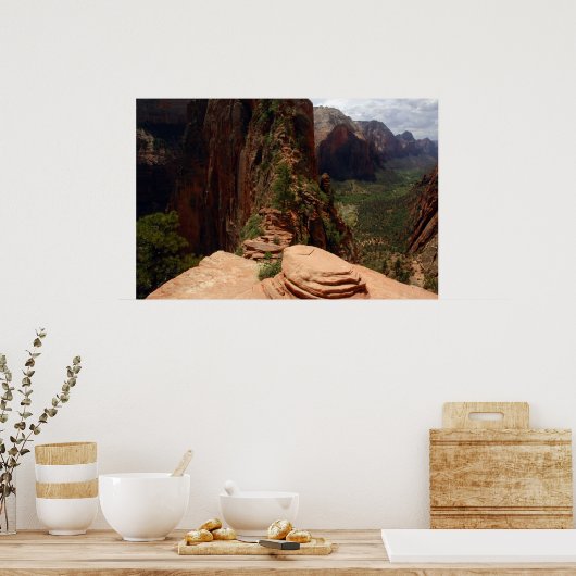 Angels Landing Trail poster (Keuken)