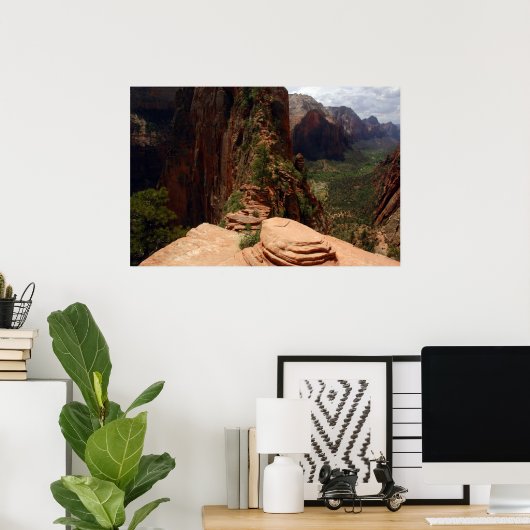 Angels Landing Trail poster (Thuiskantoor)