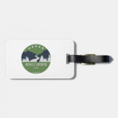 Angels Landing Trail Zion National Park Bagagelabel (Achterkant horizontaal)