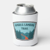 Angels Landing Trail Zion National Park Blikjeskoeler (Blikje Voorkant)