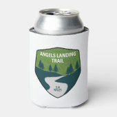 Angels Landing Trail Zion National Park Blikjeskoeler (Blikje Voorkant)