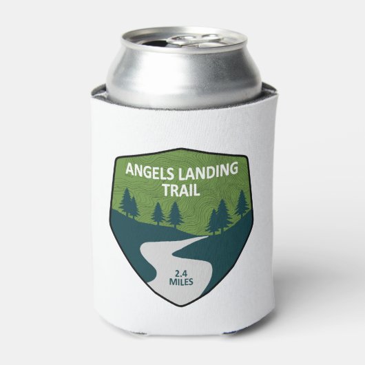 Angels Landing Trail Zion National Park Blikjeskoeler (Blikje Voorkant)