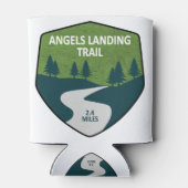 Angels Landing Trail Zion National Park Blikjeskoeler (Achterkant)