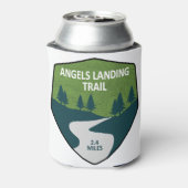 Angels Landing Trail Zion National Park Blikjeskoeler (Blikje Achterkant)