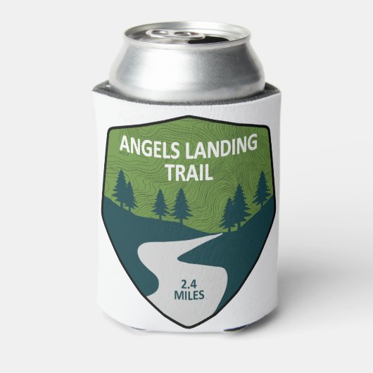 Angels Landing Trail Zion National Park Blikjeskoeler (Blikje Achterkant)