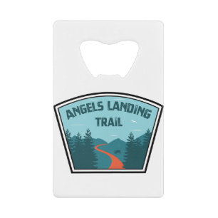 Angels Landing Trail Zion National Park Creditkaart Flessenopener