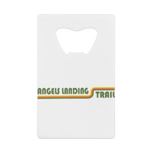 Angels Landing Trail Zion National Park Creditkaart Flessenopener