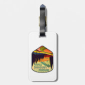 Angels Landing Trail Zion National Park Kleuren Bagagelabel (Achterkant verticaal)