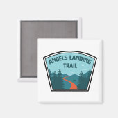 Angels Landing Trail Zion National Park Magneet (Voorkant / Achterkant)