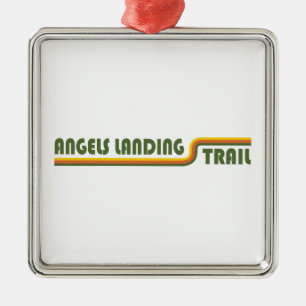 Angels Landing Trail Zion National Park Metalen Ornament