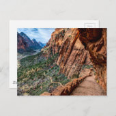 Angel's Landing Trail Zion National Park - Utah Briefkaart (Voorkant / Achterkant)