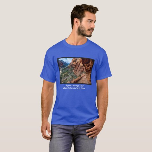 Angel's Landing Trail Zion National Park - Utah T-shirt (Voorkant volledig)