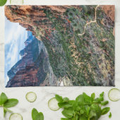 Angel's Landing Trail Zion National Park - Utah Theedoek (Gevouwen)