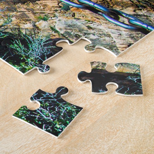 Angels Landing Utah Jigzaag Puzzle Legpuzzel (Zijkant)