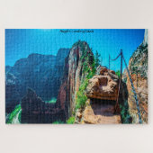 Angels Landing Utah Jigzaag Puzzle Legpuzzel (Horizontaal)