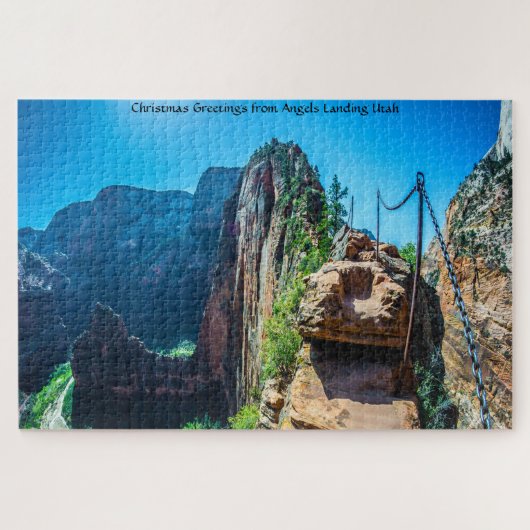 Angels Landing Utah Jigzaag Puzzle Legpuzzel (Horizontaal)