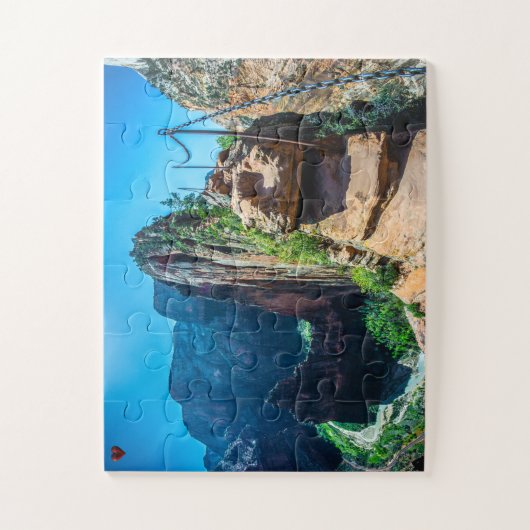 Angels Landing Utah Legpuzzel (Verticaal)