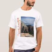 Angel's landings Zion National Park 2 Sided T-shir T-shirt (Voorkant)