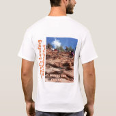 Angel's landings Zion National Park 2 Sided T-shir T-shirt (Achterkant)