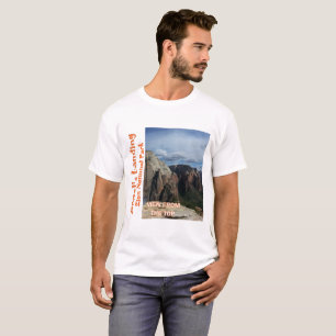 Angel's landings Zion National Park 2 Sided T-shir T-shirt