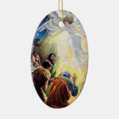 Angels lijkt op Shepards kerstversiering Keramisch Ornament (Rechts)
