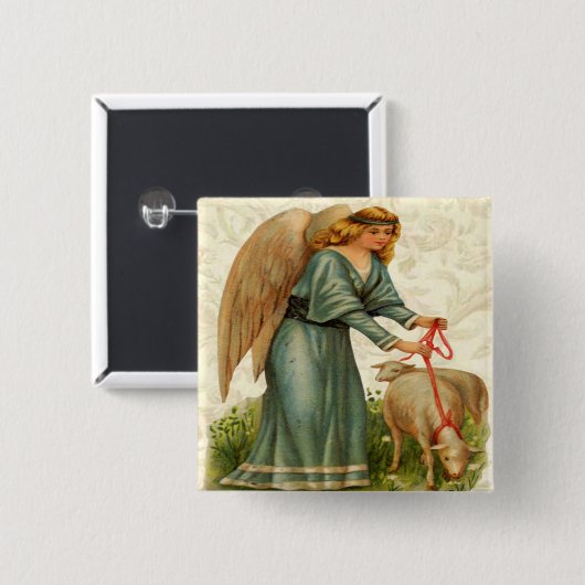 Angels Little Lamb Button (Voorkant /achterkant)