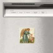 Angels Little Lamb Magnet (Insitu (Vaatwasser))