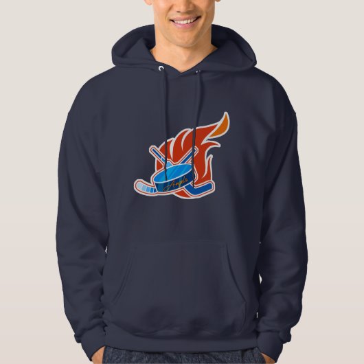 Angels Logo - Lightwood 89 Mannen Hoodie (Voorkant)