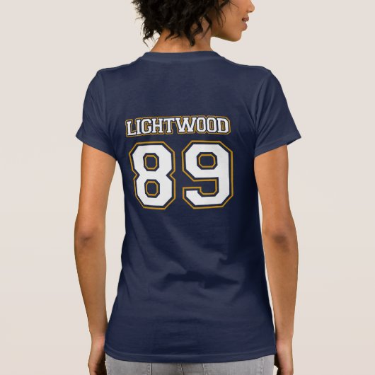 Angels Logo - Lightwood 89 T-shirt (Achterkant)