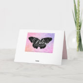 Angels lopen altijd naast ons pastel wenskaart kaart (Achterkant)