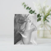 Angels Lost Wing briefkaart (Staand voorkant)