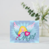 Angels Love Briefkaart (Staand voorkant)
