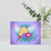 Angels Love Briefkaart (Staand voorkant)
