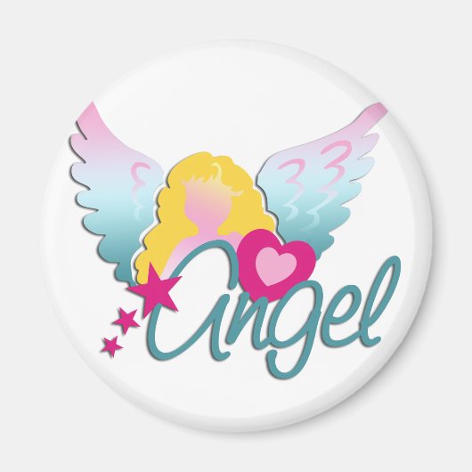 Angels Love Magneet (Voorkant)