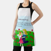 Angels Love Mam All-Over Print Apron Schort (Insitu)