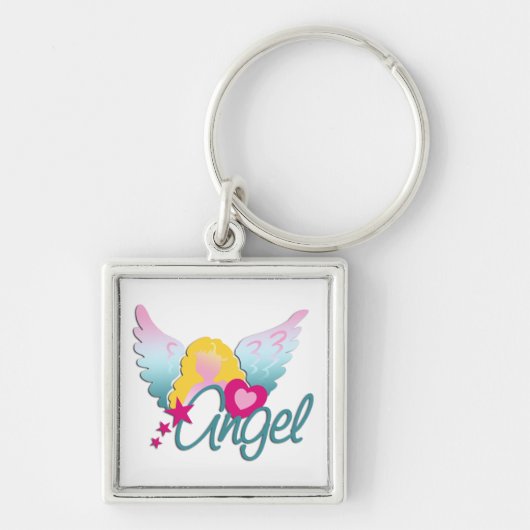 Angels Love Sleutelhanger (Voorkant)