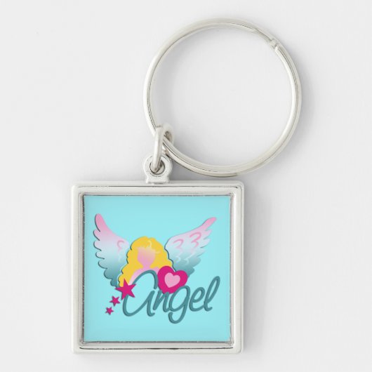 Angels Love Sleutelhanger (Voorkant)