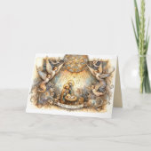 Angels' Lullaby Feestdagen Kaart (Voorkant)