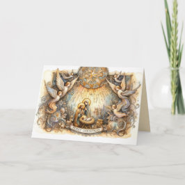 Angels' Lullaby Feestdagen Kaart