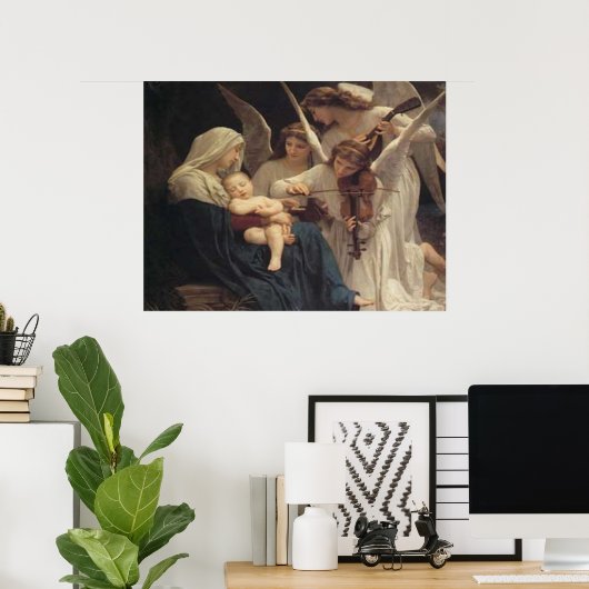 Angels Lullaby poster print (Thuiskantoor)