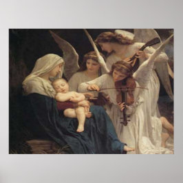 Angels Lullaby poster print