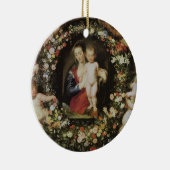 Angels Madonna en Child Rubens Fine Art Keramisch Ornament (Rechts)
