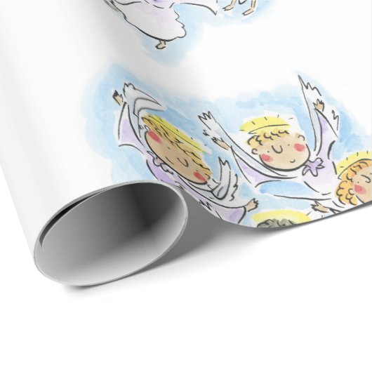 Angels Magnet Cadeaupapier (Rol Hoek)