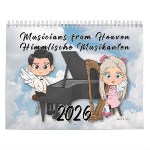 Angels Making Music - Muzikanten uit de hemel 2026 Kalender