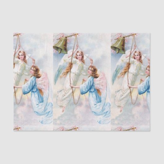 Angels met betonpapier tissuepapier (Voorkant)