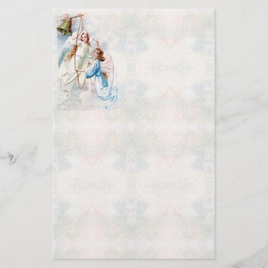 Angels met gebell Stationery Briefpapier (Voorkant)