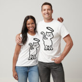 Angels met PAws t-shirt (Unisex)