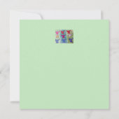 Angels met Trumpets-kerstkaart Kaart (Achterkant)