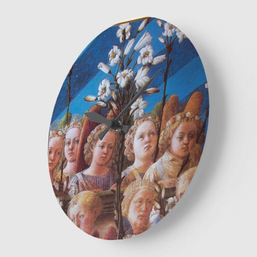 ANGELS MET WITTE LIL GROTE KLOK (Hoek)