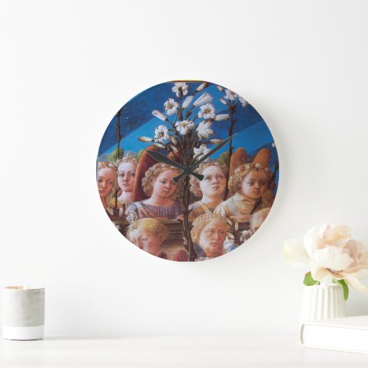 ANGELS MET WITTE LIL GROTE KLOK (Huis)